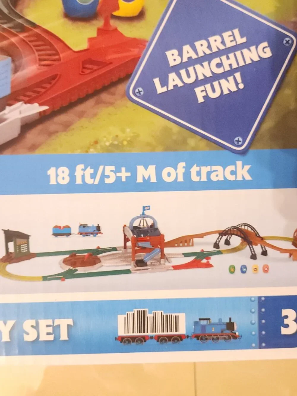 Thomas & Friends Load & Launch Barrel Delivery Set 80th Anniversary NEW In Box